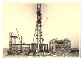 Fotografie Salzgitter, Bau der Schachtan