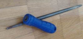 Feile mit ergonomischem Griff - 39 cm -
