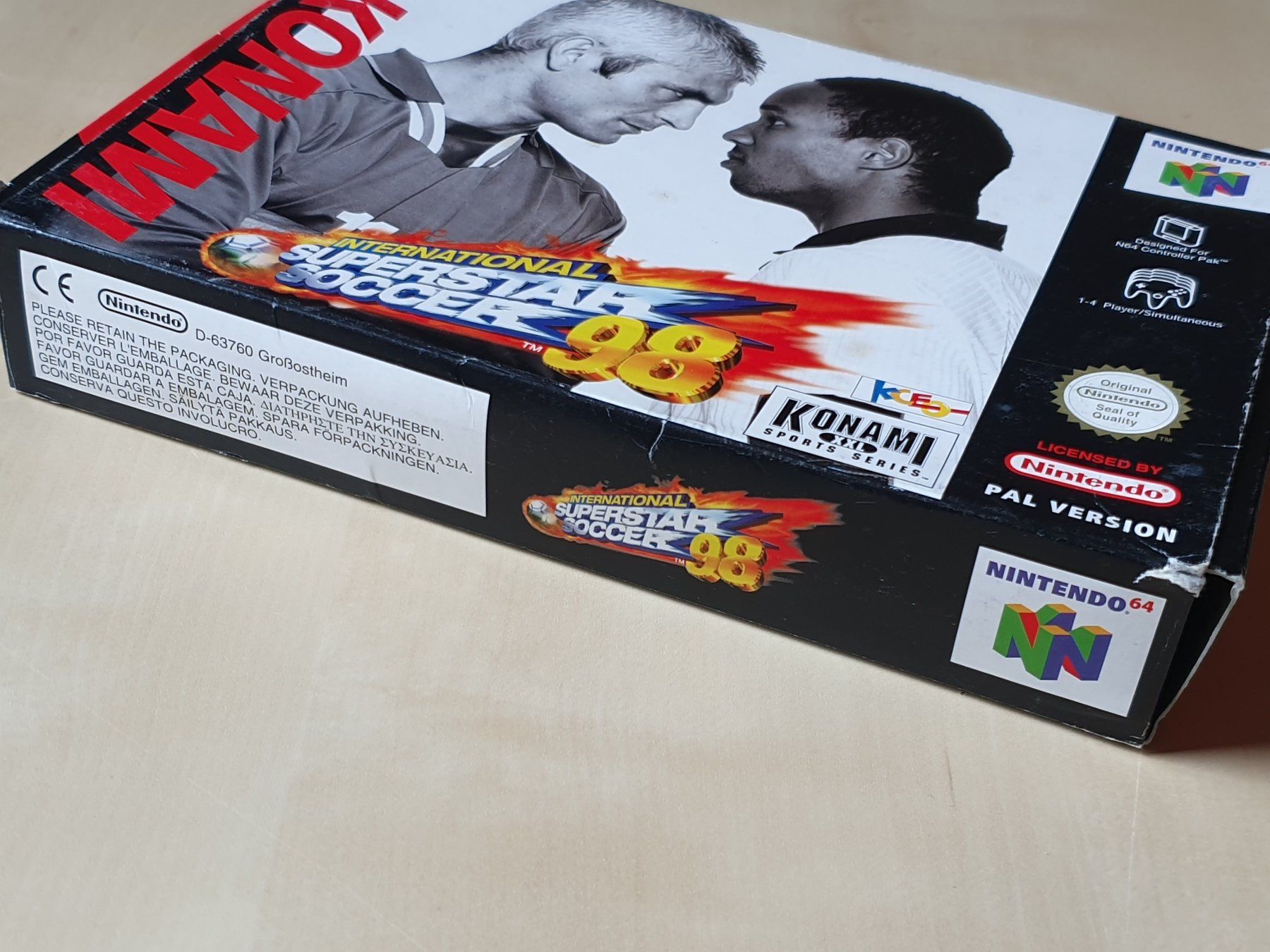 Nintendo Giochi: International Superstar Soccer 98 – Usato da Stansstad venduto da collectorsshop 3
