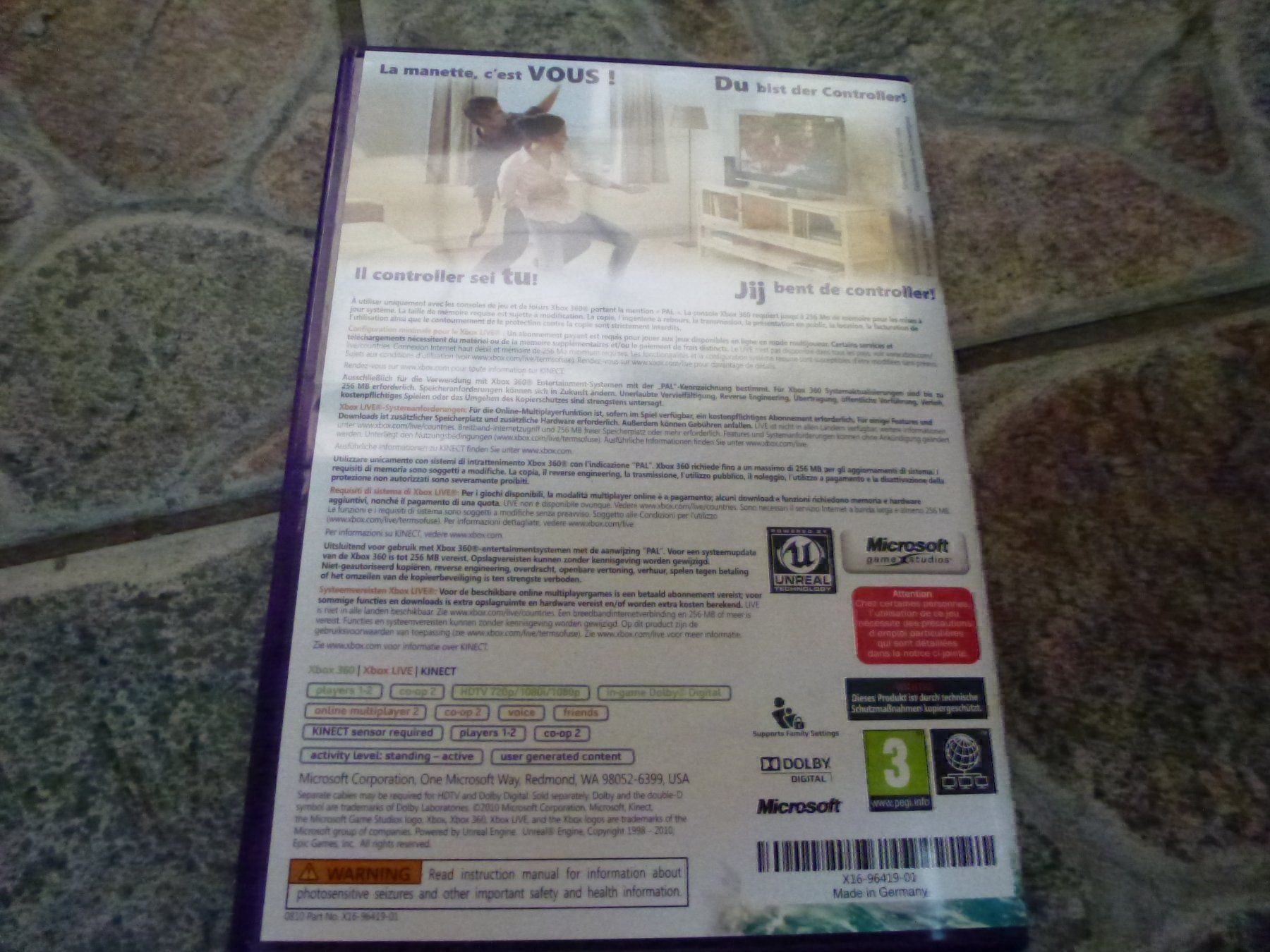 Giochi: Kinect Adventures XBOX 360 – Usato da Olten venduto da Disc-Ausverkauf 2