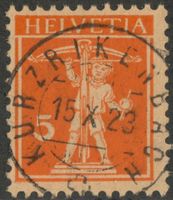 CH - Tellknabe - Zst. Nr. 152 - Kurzrikenbach TG