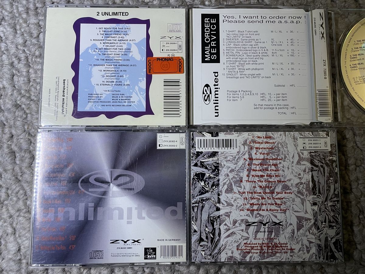 CD: 4x 2 Unlimited – Usato da Reinach AG venduto da trigger7811 1