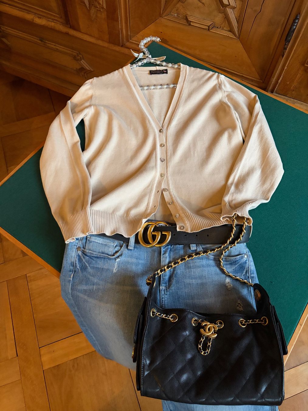 Giacche: FABIOLA Strickjacke MADE IN ITALY  Gr.L / Baumwolle / – Usato da Interlaken venduto da Bona55 6