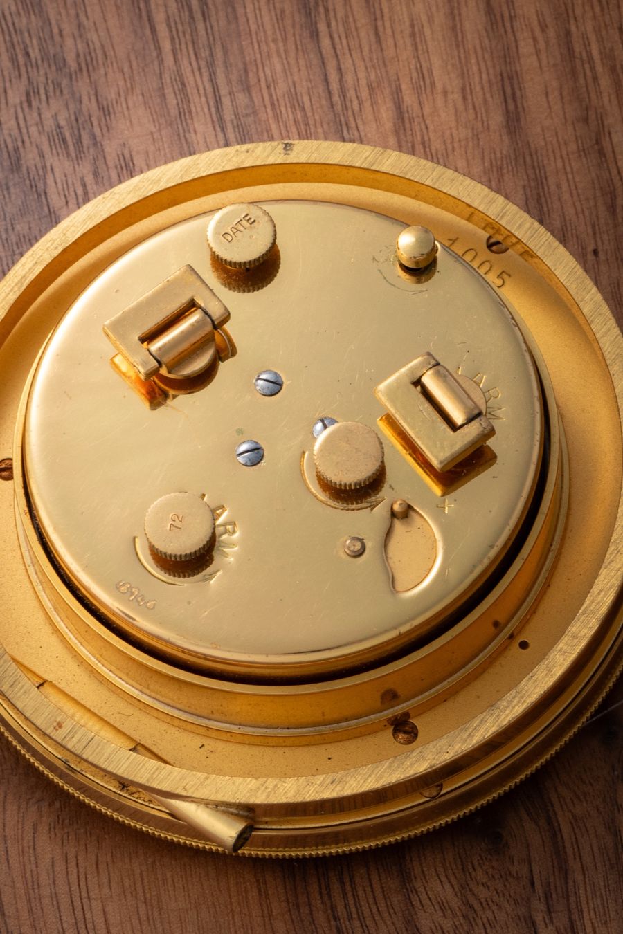 Hermès Orologi da terra & Orologi da parete: Very Rare - HERMÉS Paris - World Time Table Clock with Case – Usato da Zürich venduto da KE-Sales 8