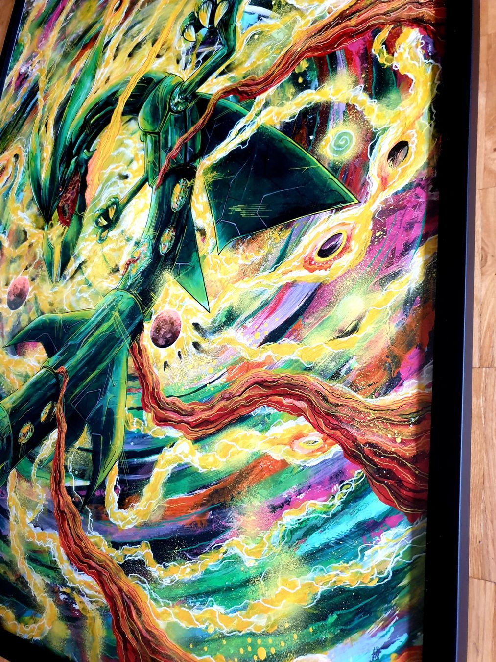 Pokémon Sammelbilder & Trading cards: Rayquaza Mega Evolution orig. Artwork – Neu (gemäss Beschreibung) aus Urnäsch von Nakamotix 4