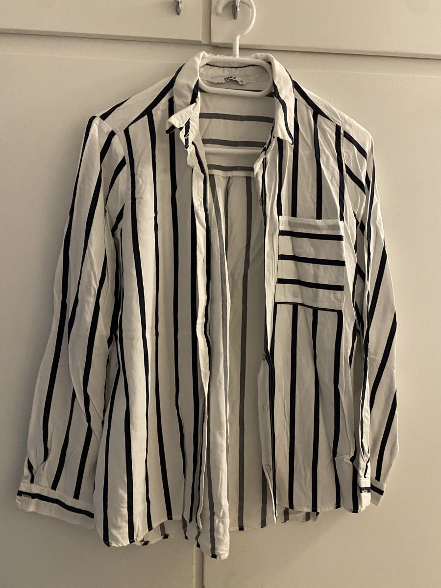 Only Camicette: ONLY Bluse, Gr. 38, gestreift, Top Zustand! – Nuovo (secondo la descrizione) da Baar venduto da mathias.und.mandy