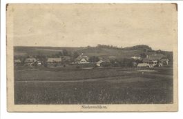 Niedermuhlern Bern-Mitteland - Dorfpartie  Bauernhäuser 1927