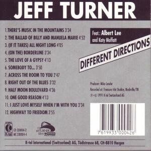 CD: Jeff Turner – Different Directions – Usato da St.Gallen venduto da jalamusic 1