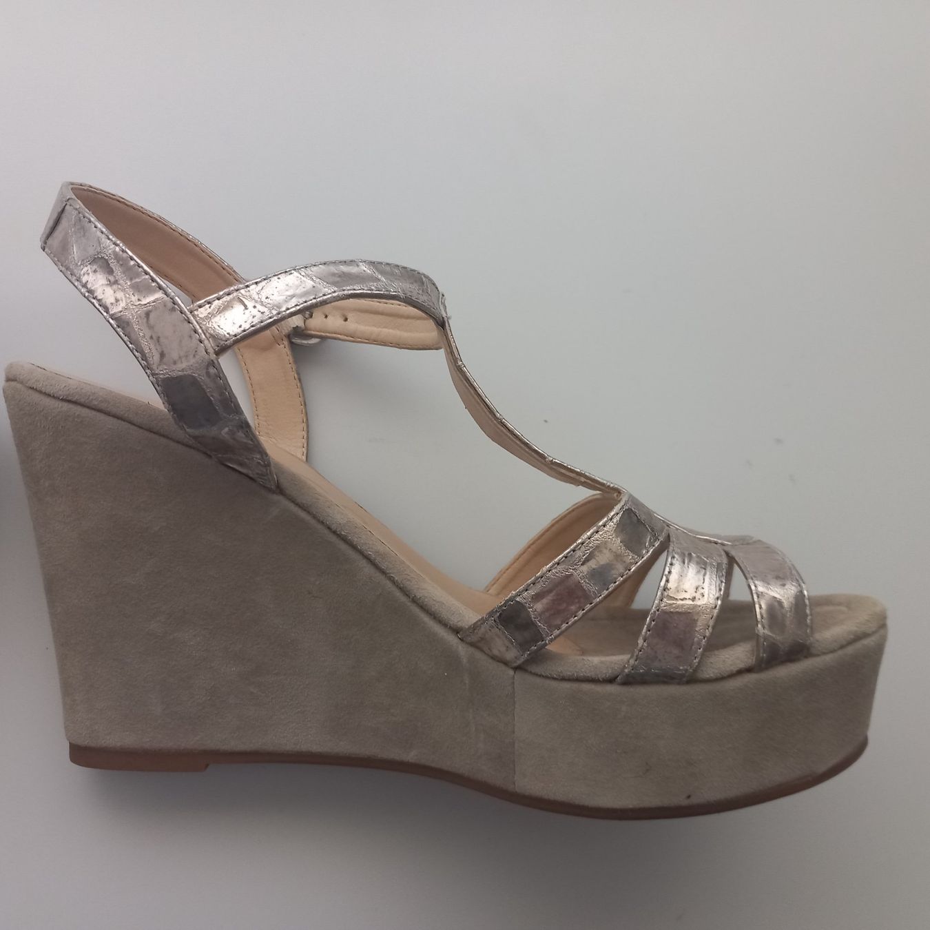 Unisa Scarpe da donna: UNISA SANDALE ROSE GOLD SILBER GR.39 – Usato da Nottwil venduto da cecilia44 1