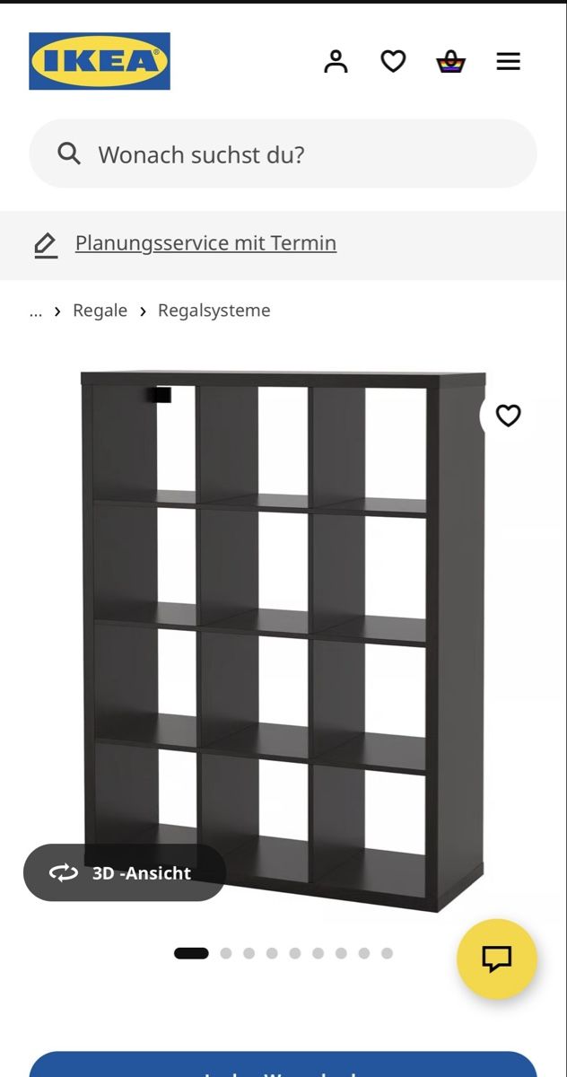 Ikea Scaffali: Kallax 3x4 schwarz gebraucht – Usato da Spiegel b. Bern venduto da reb_qch5