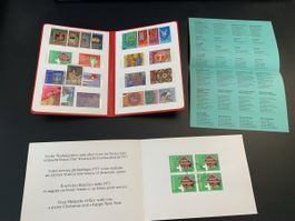 Schweizer Briefmarken Sammlung PTT Album, unfrankiert 1981