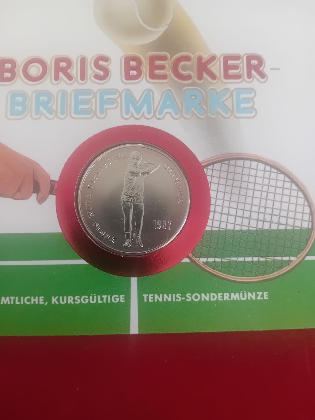 Alle Münzen: Numisbrief Boris Becker - Andorra selten – Neu (gemäss Beschreibung) aus Muralto von Alex1912 1