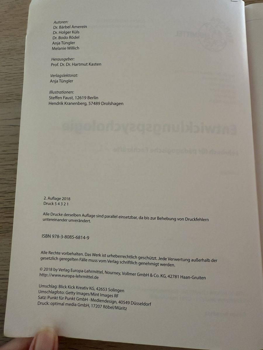 Libri: Entwicklungspsychologie – Usato da Wald ZH venduto da 2kndPlant 2