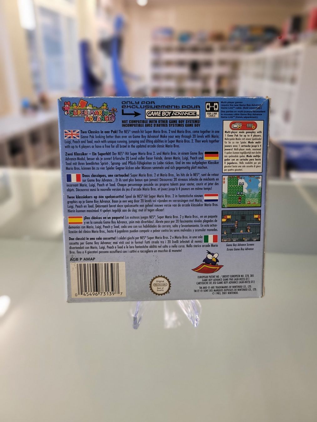 Giochi: Super Mario Advance (GBA) – Usato da Uezwil venduto da -Retrogames- 1