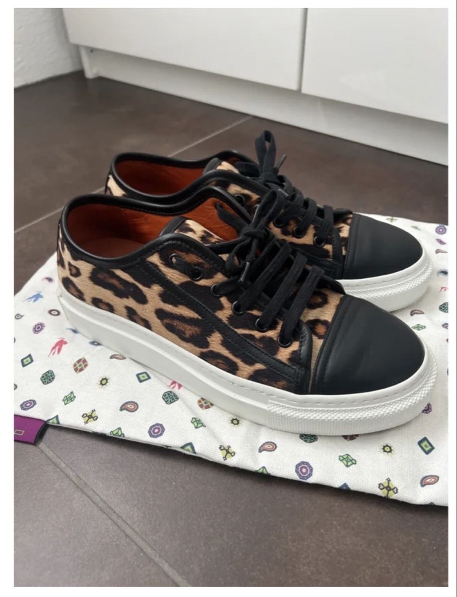 Etro Scarpe da donna: Etro Senkers Schwarz/Leo Gr.40 – Usato da Basel venduto da Cica22 1