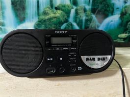 SONY Persönliches Audiosystem ZS-PS55B DAB+ Radio CD USB