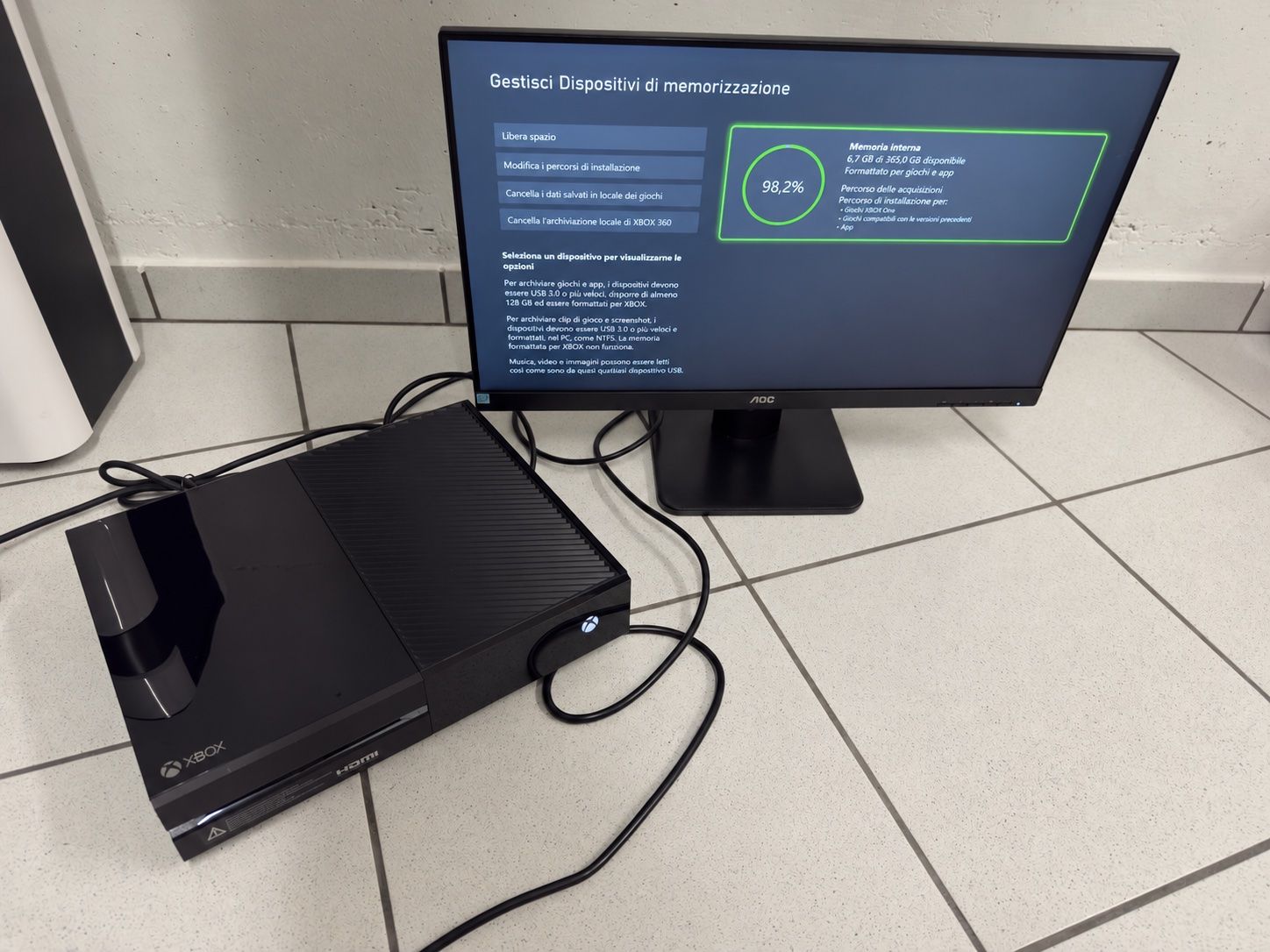 Microsoft Console: XBOX ONE mit Originalverpackung – Usato da Losone venduto da A.Colusso 1