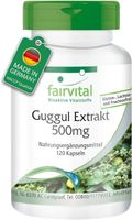 Guggul Extrakt 500mg 120 Kapseln Vegan