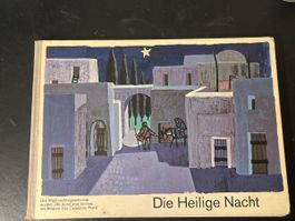 Altes Kinderbuch: Die Heilige Nacht, Celestino Piatti🎨🎄