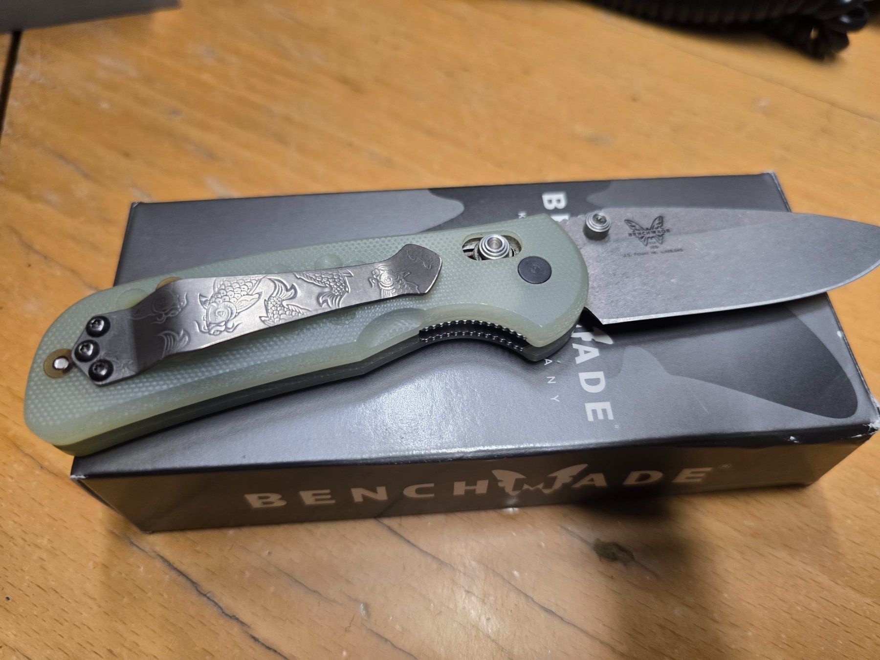 Benchmade Doug Ritter Mini RSK Kevin Wilkins Griffen (Gebraucht) in ...