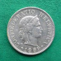 5 Rappen - Jahrgang 1969
