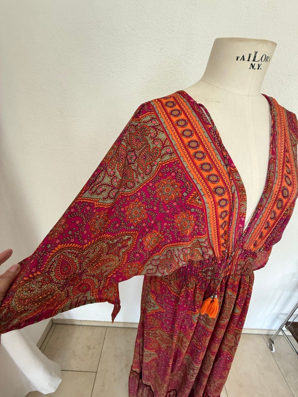 Vestiti: Sommerkleid Seide Grösse Onesize bis Grösse 44 – Usato da Kirchdorf AG venduto da coco123 6