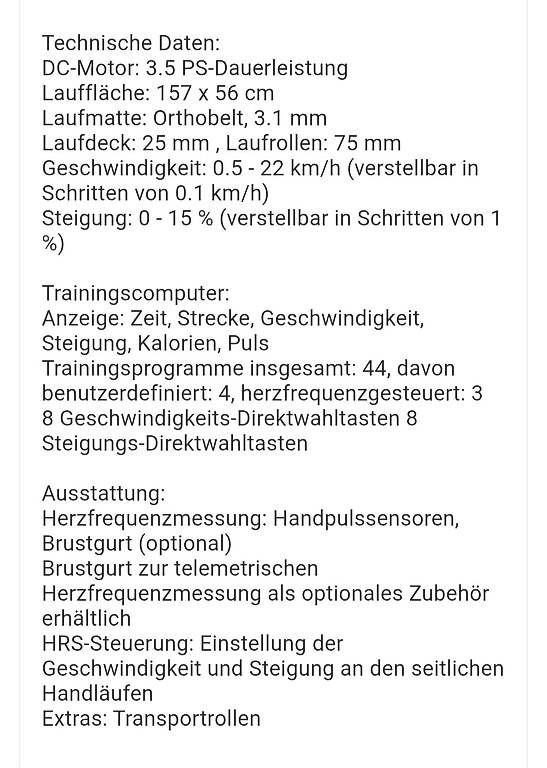 Hometrainer: Taurus Laufband Blackedition – Usato da Nottwil venduto da nic_qx8k 3