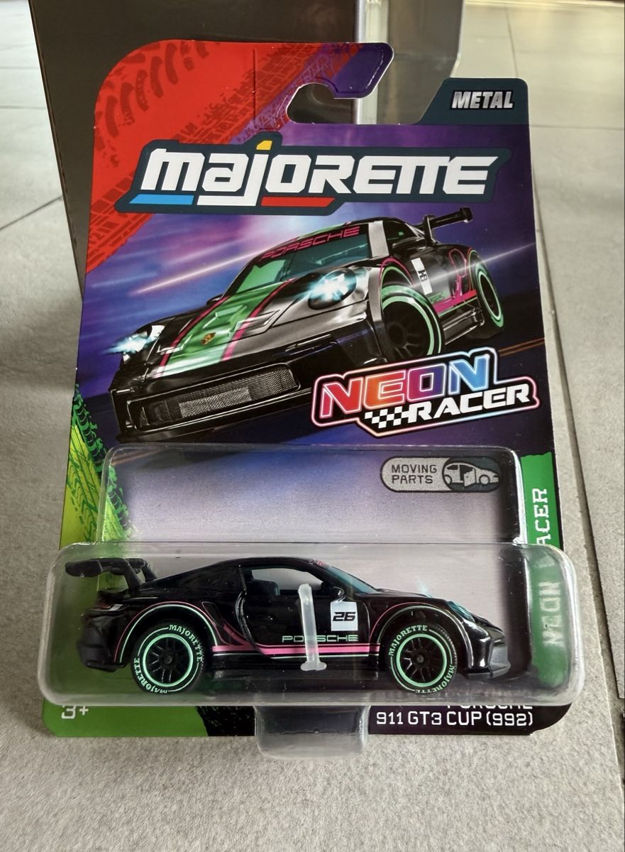 Majorette Modellini d'auto: Majorette - Porsche 911 GT3 Cup Neon – Nuovo e nell'imballaggio originale da Yvorne venduto da AutoCollectionneur