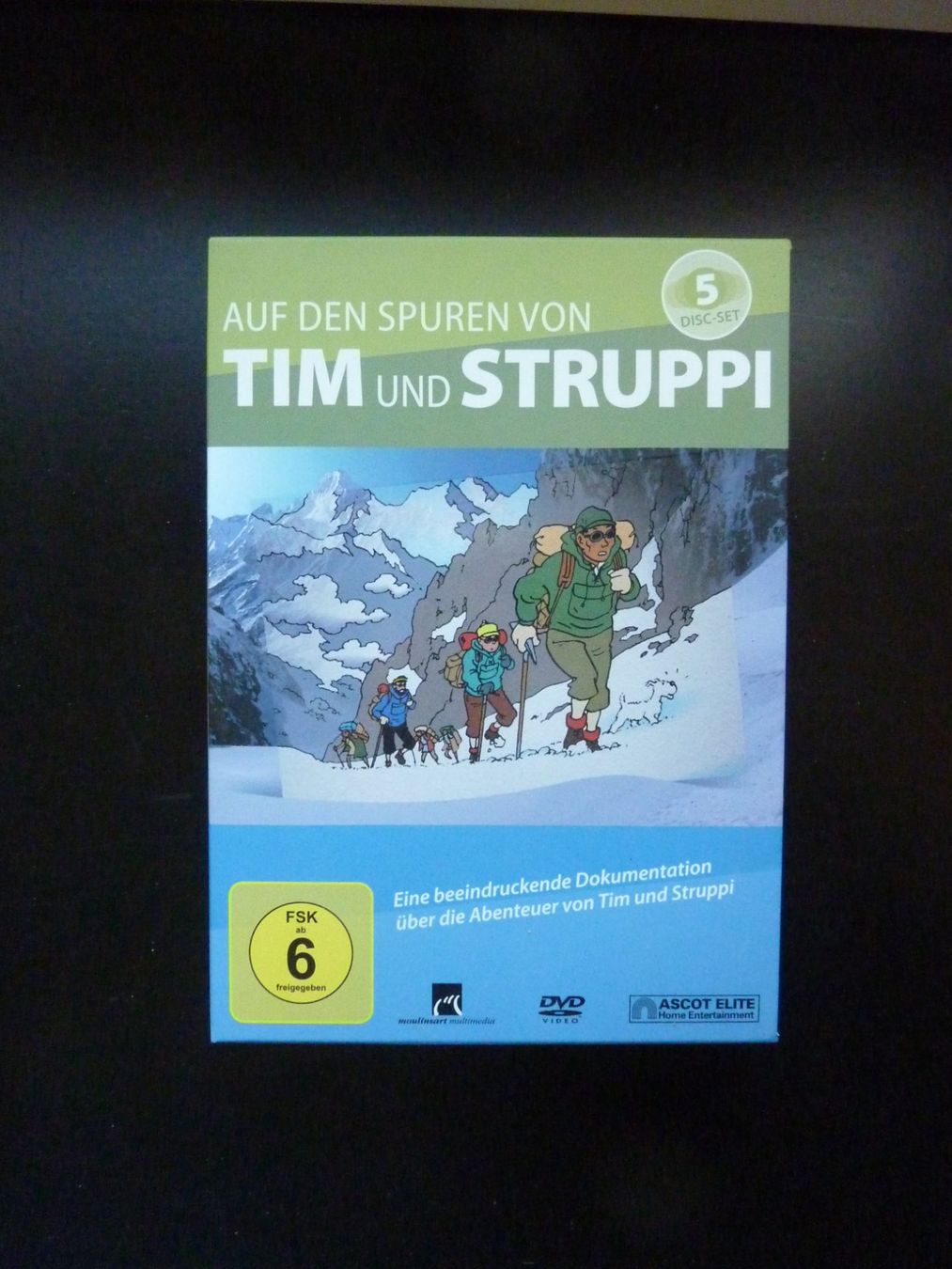 Tutti i DVDs: DVD TV-Serie: Tim und Struppi - 5 Disc-Set – Usato da Effretikon venduto da lutoneno