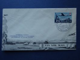 1947 F42 FDC seltene Illustration  - Adresslos