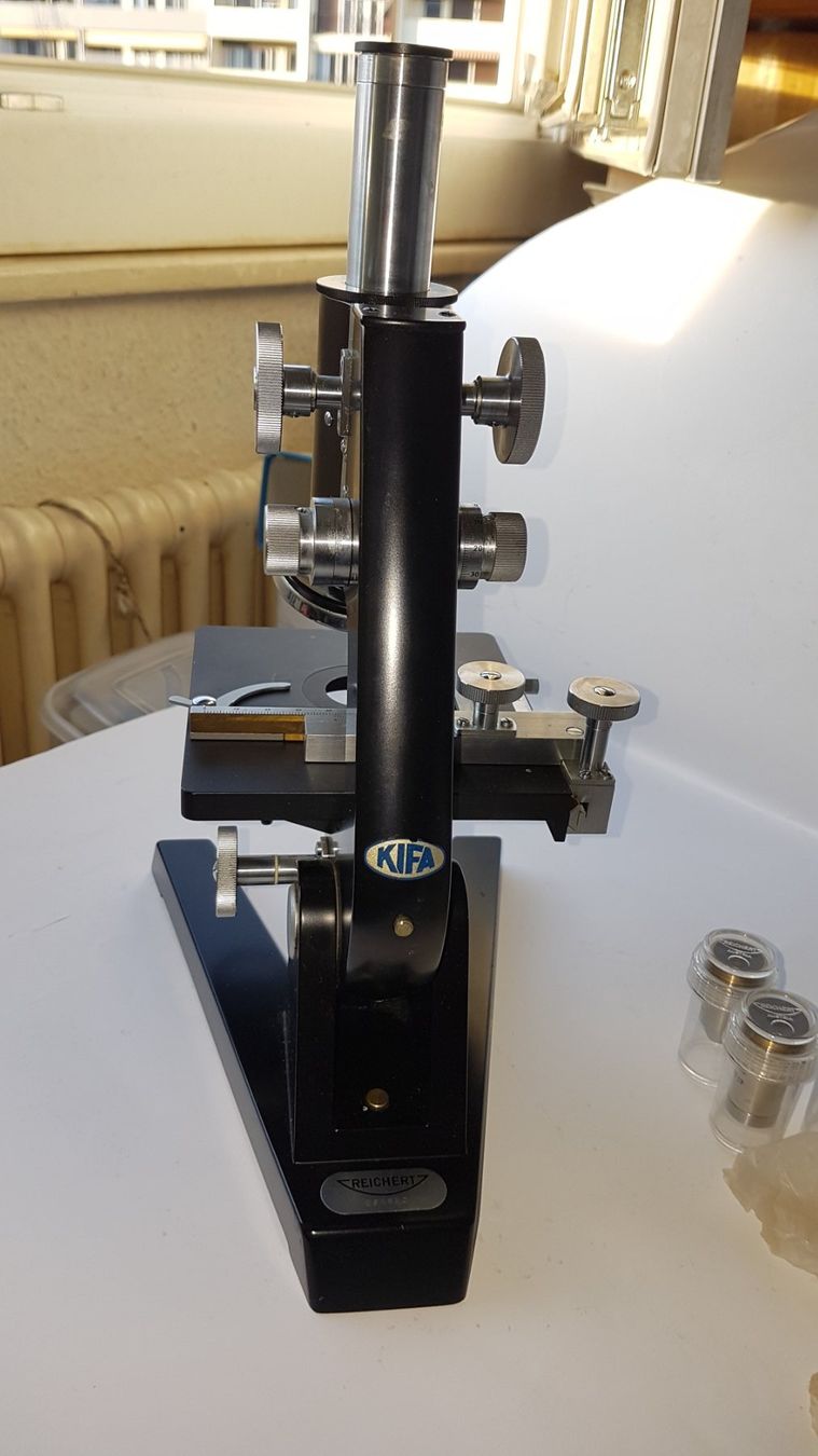Microscopi: MICROSCOPE REICHERT NEUF – Nuovo e nell'imballaggio originale da Thônex venduto da MAXOU015 5