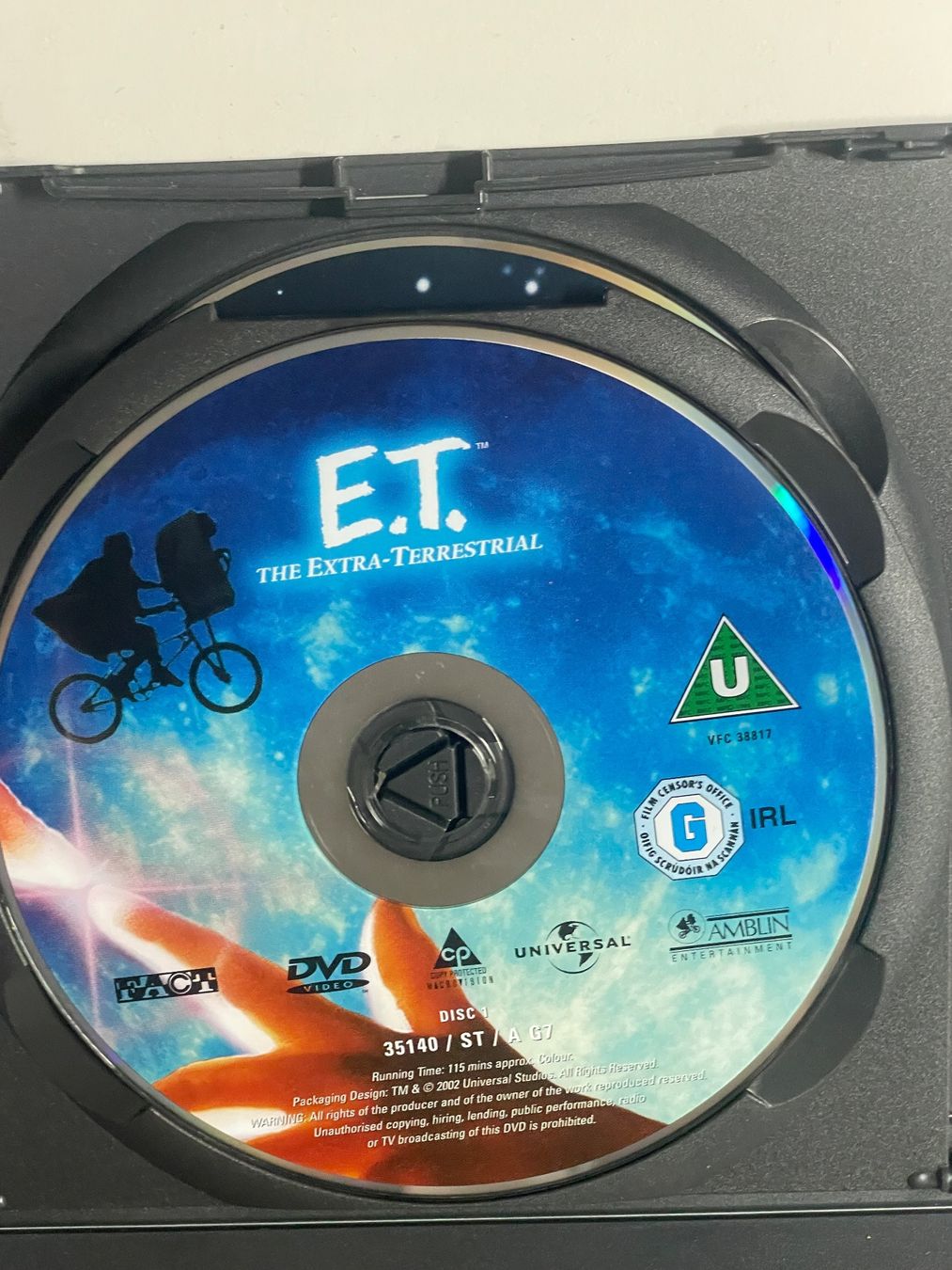 Tutti i DVDs: ET – Usato da Muri b. Bern venduto da AdidasCollector 2