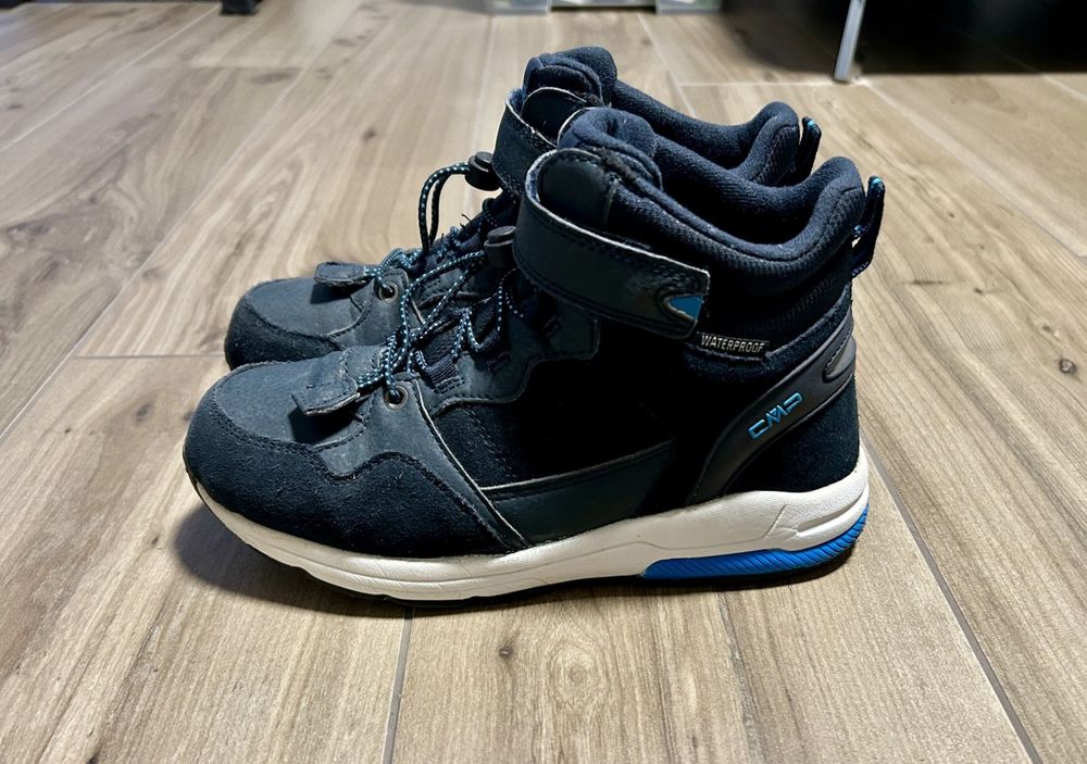 CMP Schuhe für Jungen: CMP Outdoorschuh, waterproof, d'blau, Gr. 37, neuwertig – Neu (gemäss Beschreibung) aus Laufen von Gwitterchischte 2