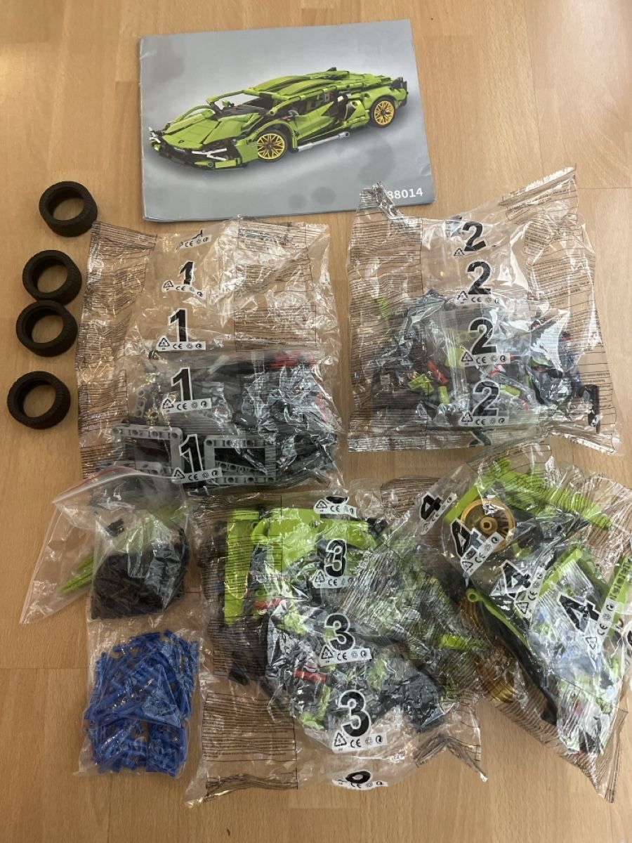 Jeux de construction:  Klemmbaustein lamborghini – D'occasion à Domat/Ems par anomis86 1