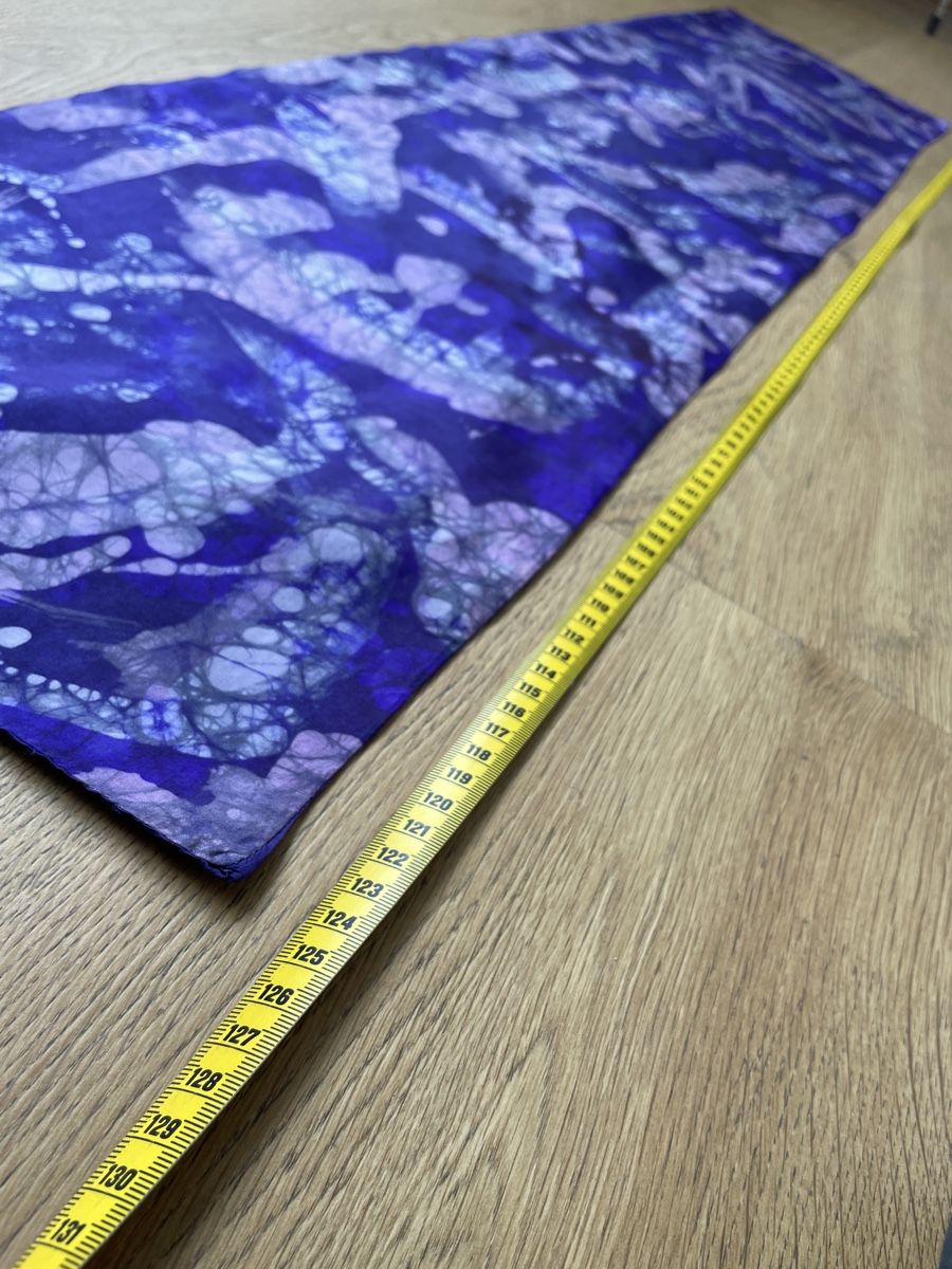 Foulard & Sciarpe: Seidenschal Blau-/Violettöne - edel – Usato da Grenchen venduto da M_ina 4