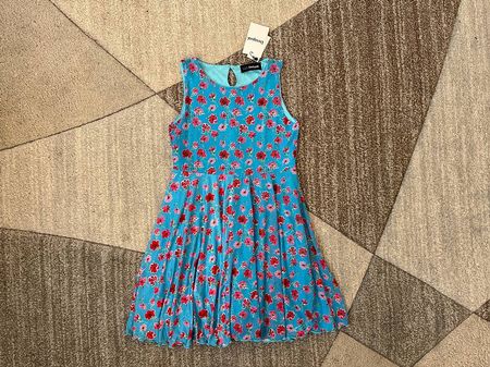 Kleid Desigual blaue Gr.146-152 (11-12) Neu