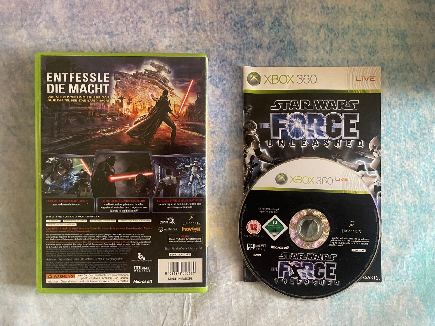 Spiele: Xbox360: Star Wars Force Unleashed – Gebraucht aus Märstetten von AlienNova 1