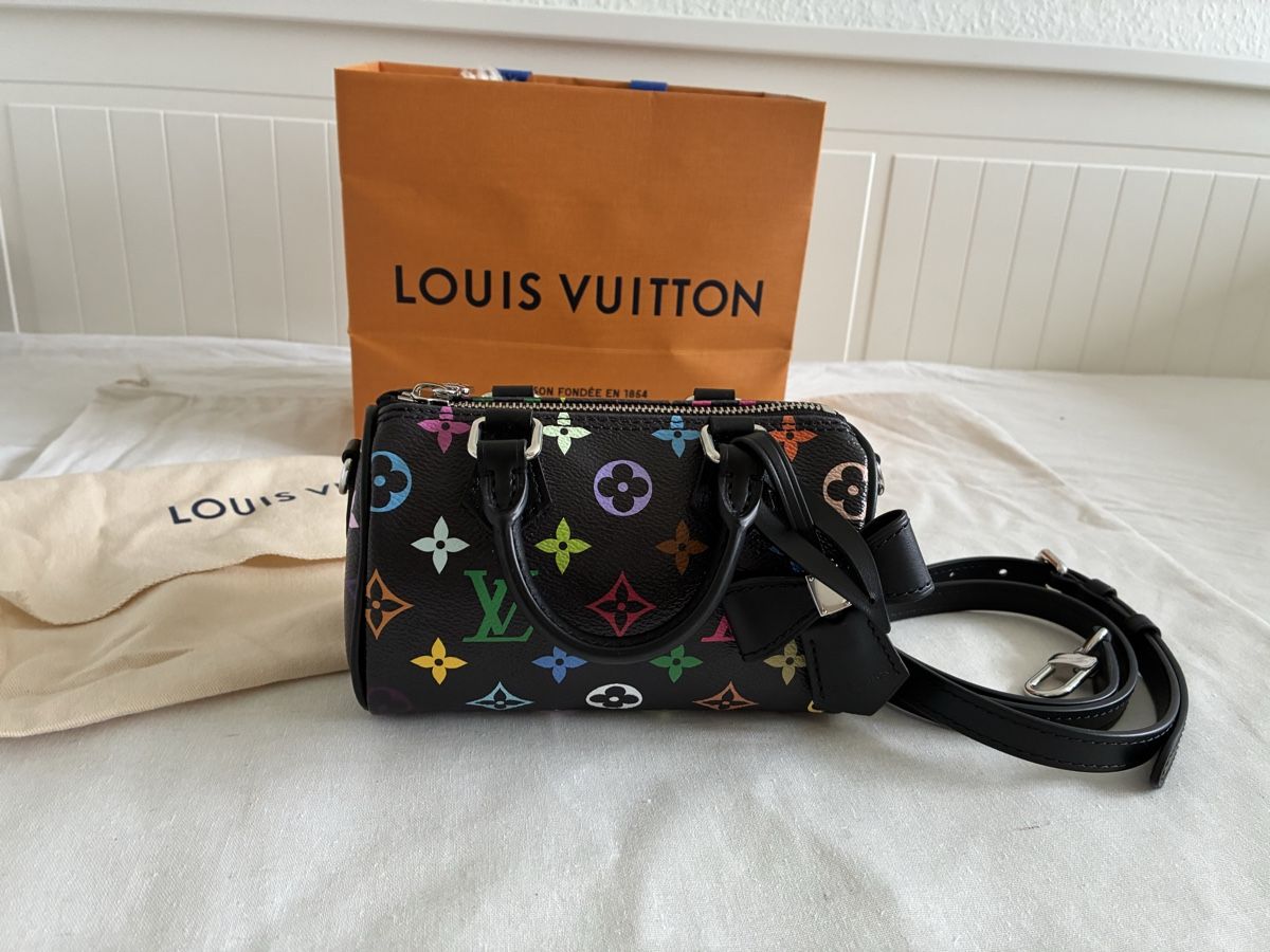 Louis Vuitton Borse: Louis Vuitton Speedy Nano Murakami Multicolor – Nuovo e nell'imballaggio originale da Basel venduto da ars_r7xd 1