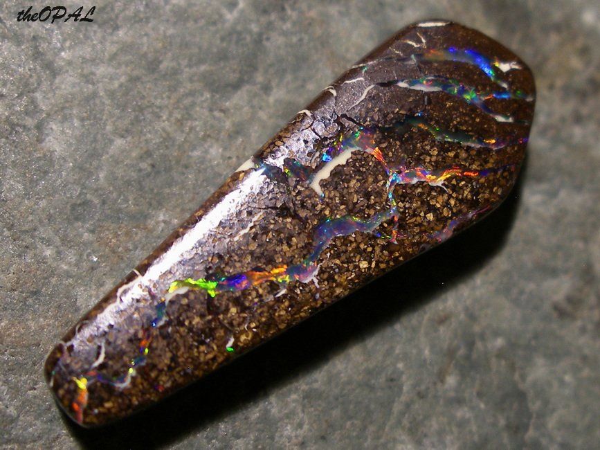 Pietre preziose: theOPAL *** FARBENFROHER BOULDER MATRIX OPAL 18,72ct *** – Nuovo e nell'imballaggio originale da Ebnat-Kappel venduto da theOPAL 4