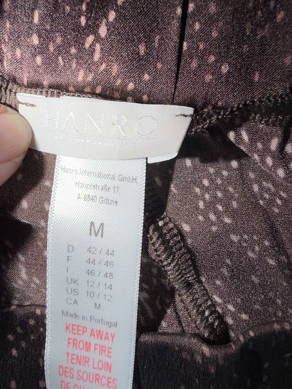 Hanro Negligees & Pigiami: Pyjama HANRO SEIDE ELASTAN M neu – Nuovo (secondo la descrizione) da Dornach venduto da samuti 5