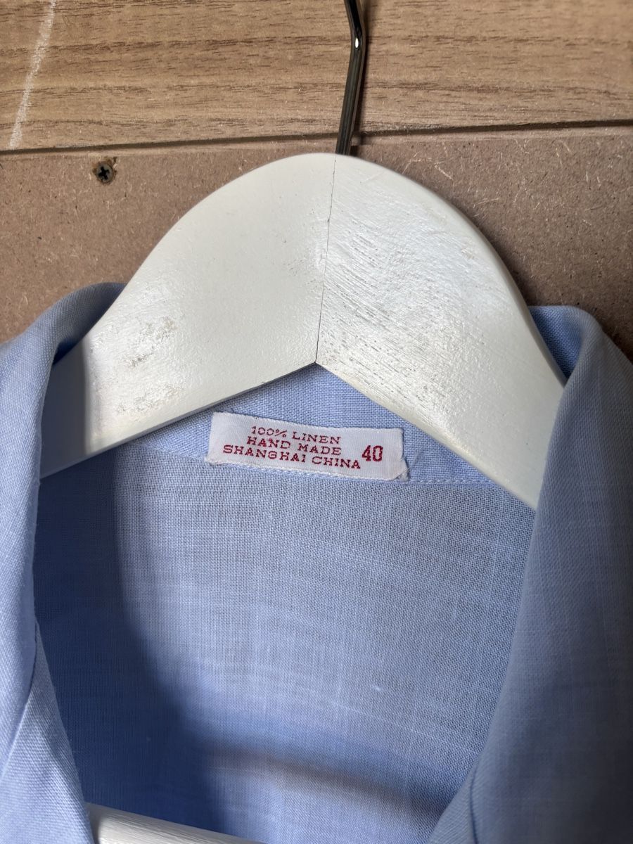 Camicette: Chemise en lin brodée main 40 – Usato da St-Saphorin-Lavaux venduto da selb94 2