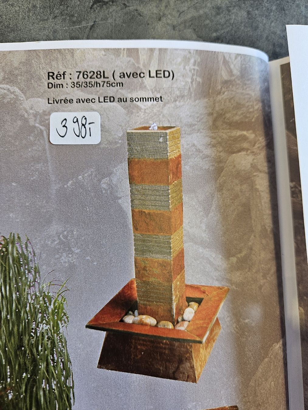 Stagni & Fontane ornamentali: Zimmerbrunnen, neu und originalverpack – Nuovo e nell'imballaggio originale da Biel/Bienne venduto da inf_92ff 1