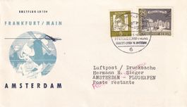 Erstflug Lufthansa Frankfurt - Amsterdam 1964