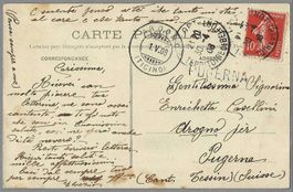1908, STAB-0 PUGERNA, ALS ANK.-0 VON BELFORT
