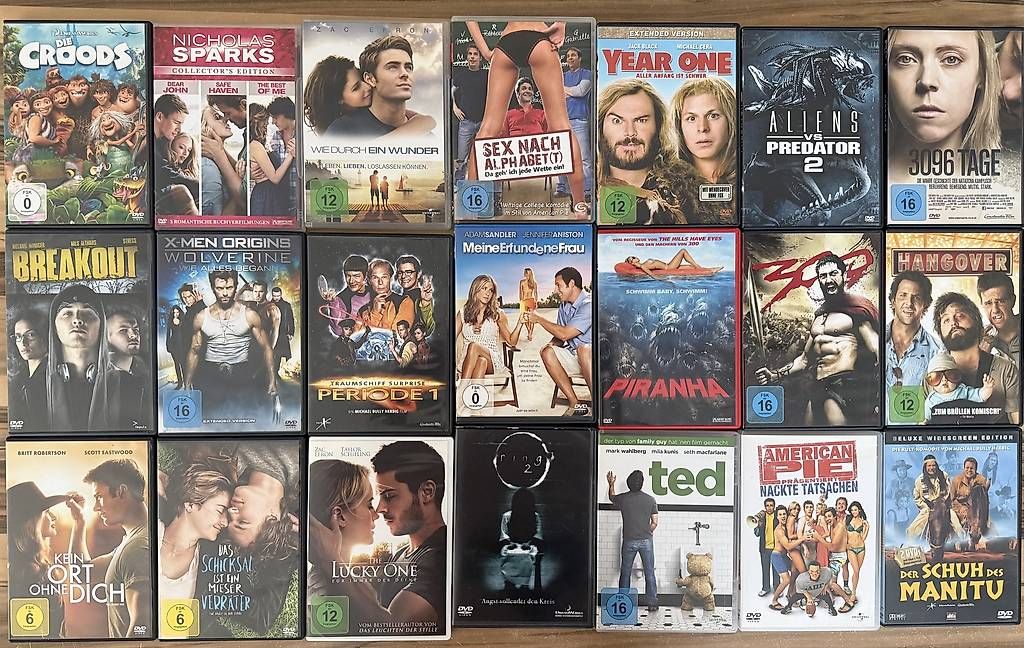 Alle DVDs: DVD's – Gebraucht aus Schüpbach von Jerome92