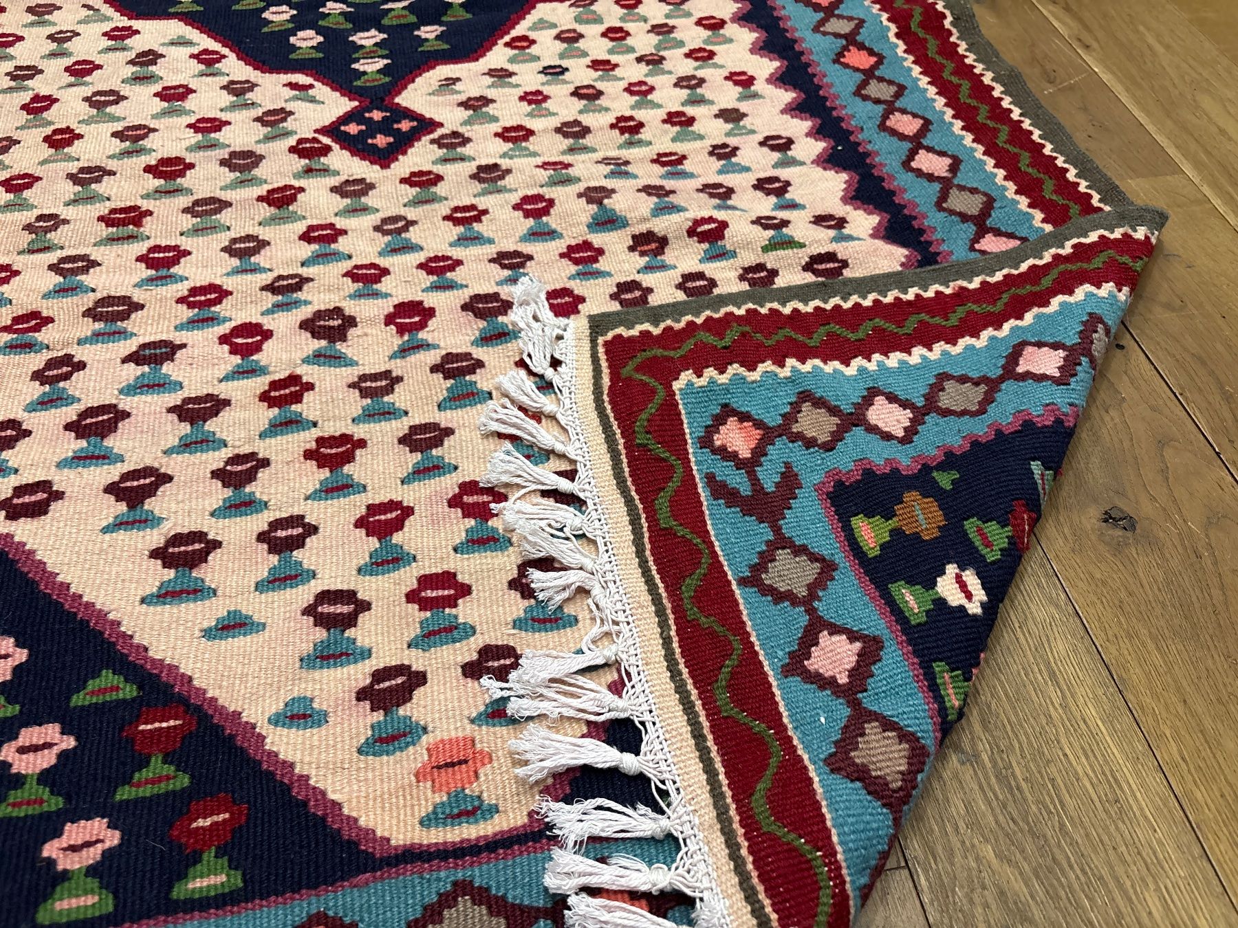 Tappeti: Kelim modern Orientteppich Teppich 174x99 – Usato da Bennau venduto da Mayer_Carpets 2