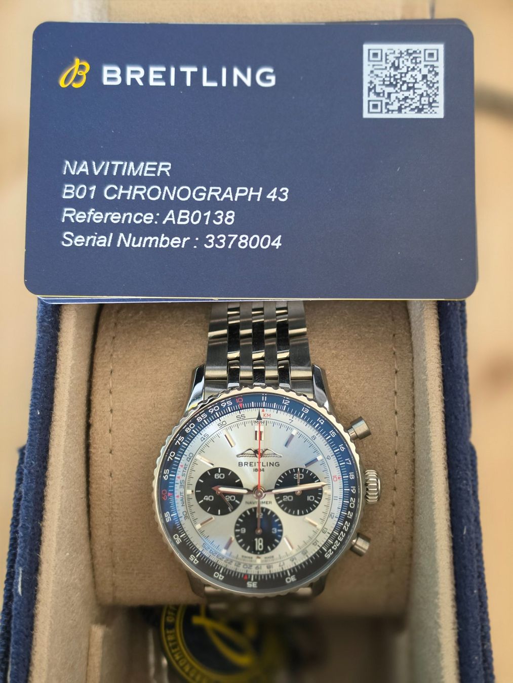 Breitling Montres: Breitling Navitimer B01 (2022) – Neuf (Voir description) à St. Gallen par Klemensa 1