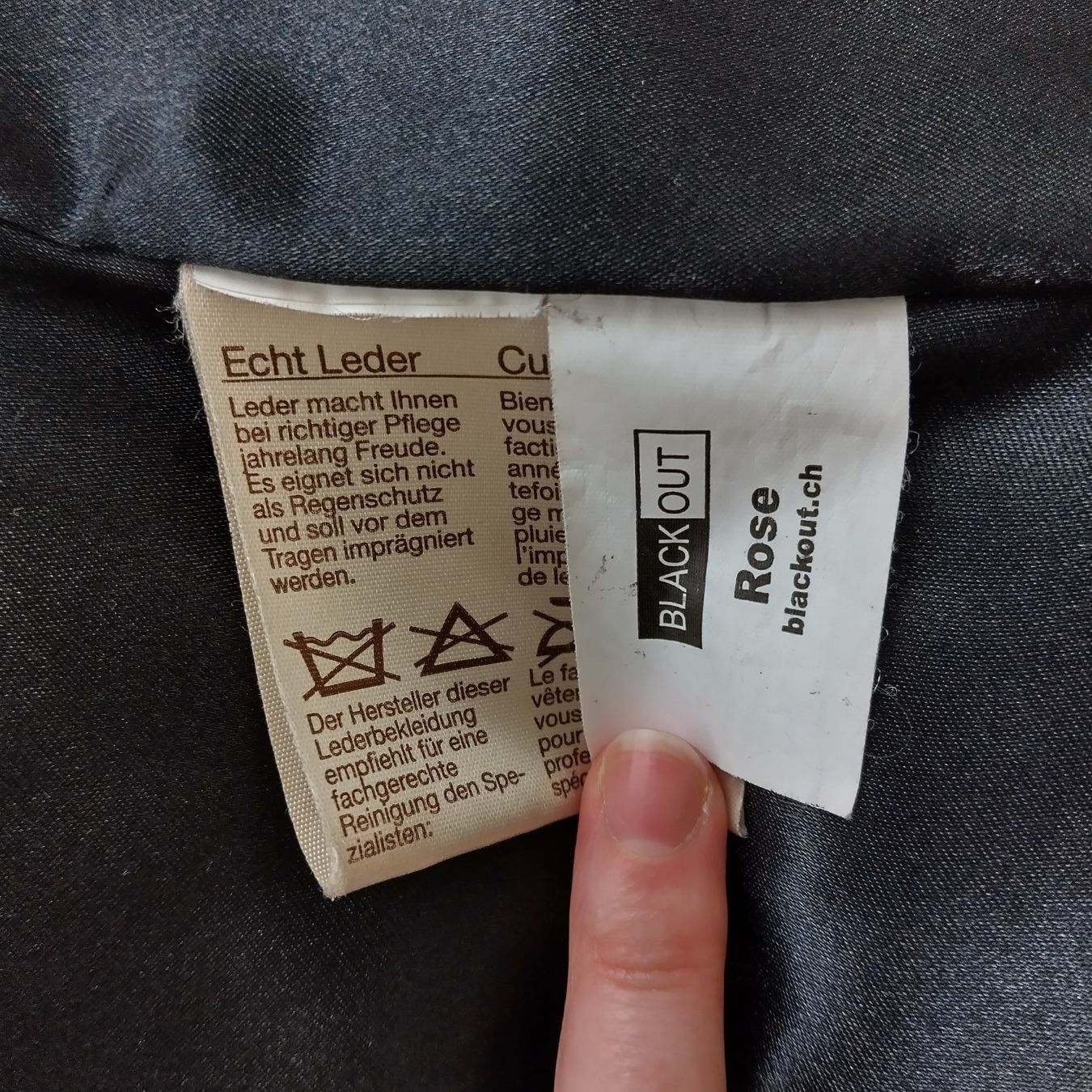 Jacken: Echtlederjacke (Gr 42) – Gebraucht aus Winterthur von Gothlady 4