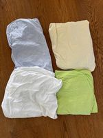 Bettlaken in verschiedenen Farben für Babybett