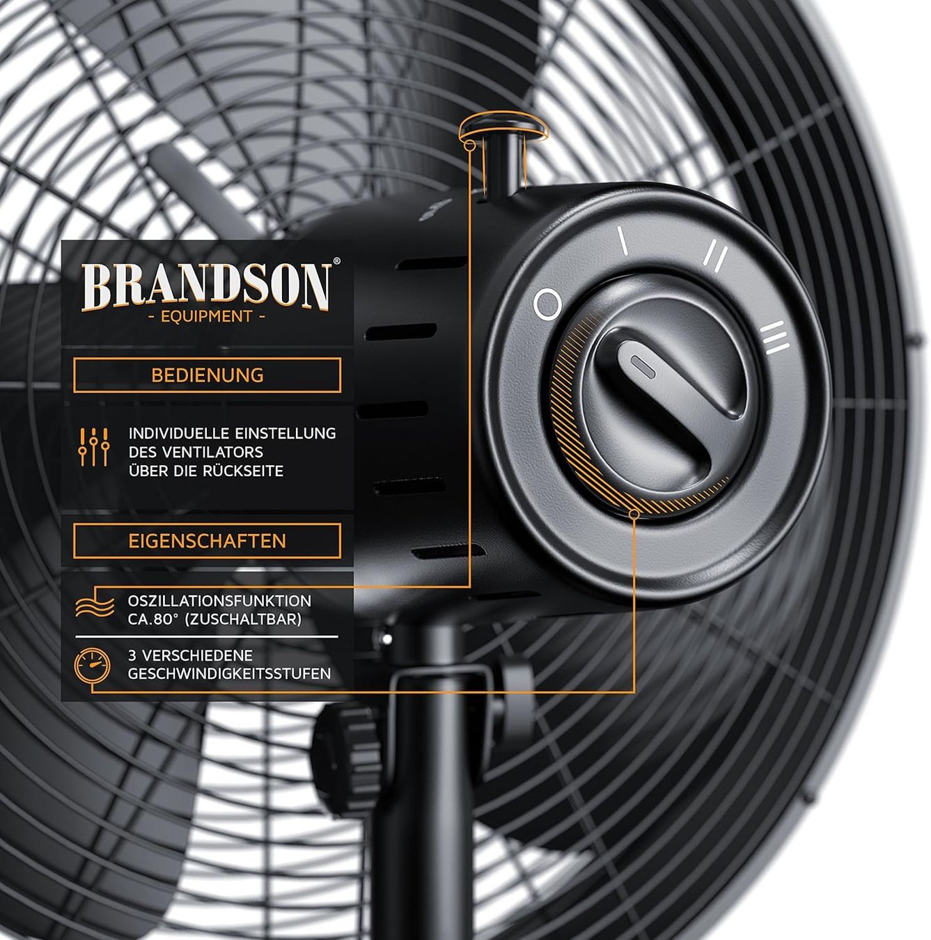Ventilatoren: Standventilator, sehr stark! Schwarz, loft – Gebraucht aus Kloten von kst_j6vw 5